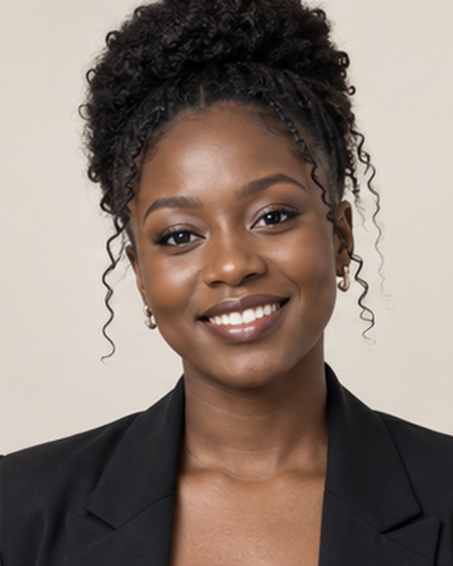 Réalisation de Prisca Abé, mannequin